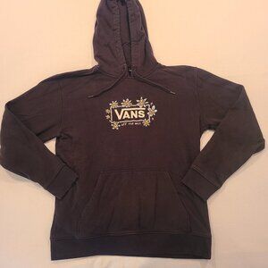 Vans Trippy Grin Off the Wall Embroidered Logo Hoodie Unisex Size Medium